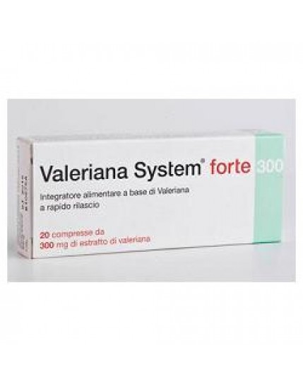 Valeriana System Forte 20cpr