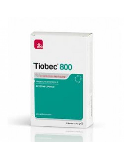 Tiobec 800 20 compresse Fast-slow 32g