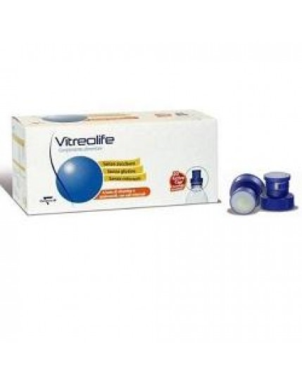 Vitreolife 20 bustine - Integratore alimentare a base di vitamine, sali minerali e aminoacidi.
