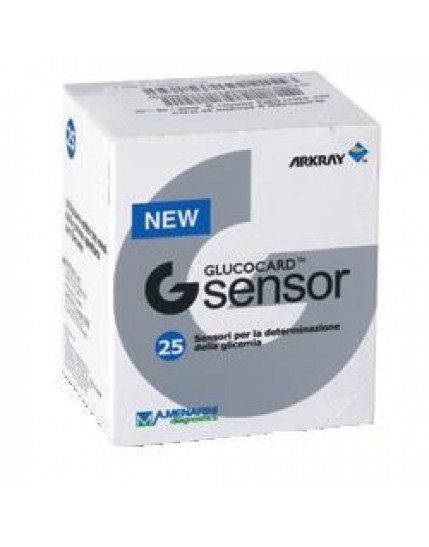 Glucocard G Sensor 25 strisce