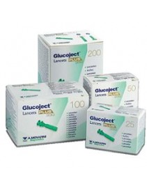 Glucoject Lancets Plus G33 25 Pezzi