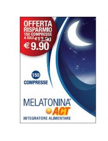 Melatonina Act 1mg 150 Compresse