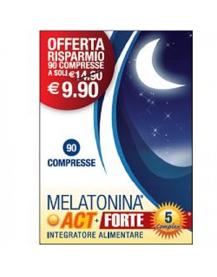 Melatonina Act 1mg 5 Complex Forte 90 Compresse