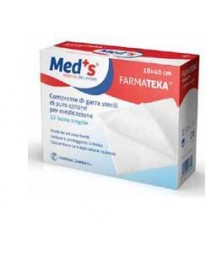 Meds Farmatexa Garza Compressa 12/8 18x40cm 12 Pezzi