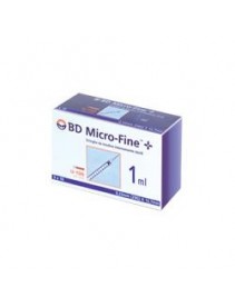 BD Micro-Fine + Siringhe Insulina 1ml G29 30 Pezzi