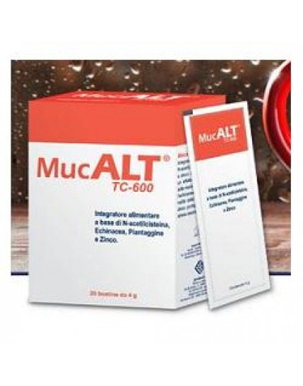 Mucalt Tc-600 20 Bustine 4g