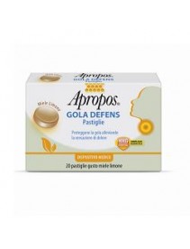 Apropos Gola Defens Miele/Limone 20 Pastiglie