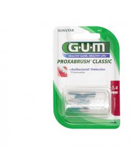 Gum Proxabrush Ricambio Per Scovolino 612 1.4 Mm 8 Pezzi