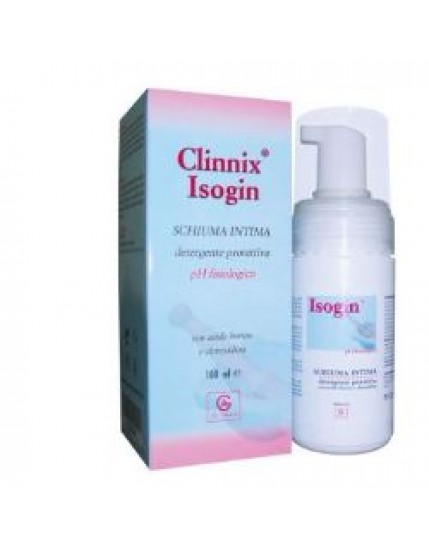 Clinnix Isogin Schiuma Detergente Intima Protettiva 100ml