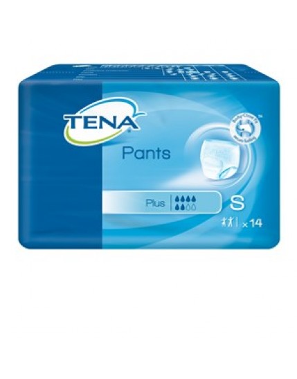 Tena Pants Plus Pannolone a Mutandina Taglia S 14 Pezzi