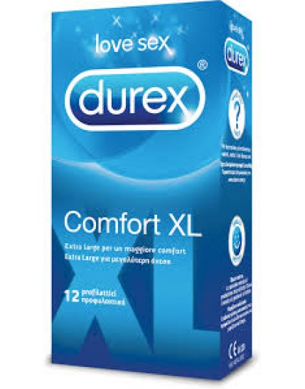 Durex Comfort Extra Large 12 Pezzi