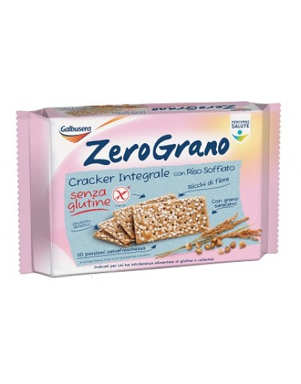 Zerograno Cracker Integrale con Riso Soffiato 360g