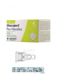 Glucoject Pen Needles Aghi Per Penna Da Insulina G32 Da 5mm 100 Pezzi