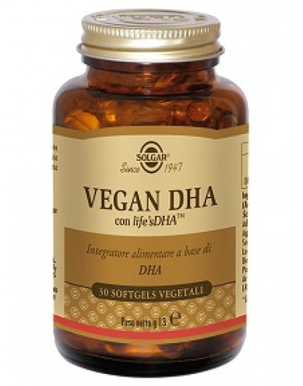 Solgar Vegan Dha 30 Perle Softgels