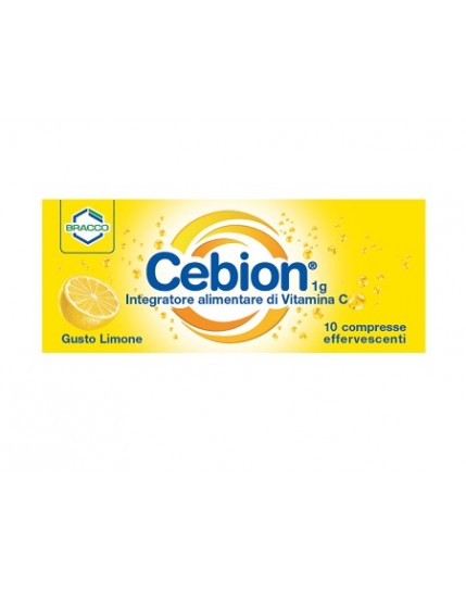 Cebion 1g Vitamina C 10 Compresse Effervescenti Gusto Limone
