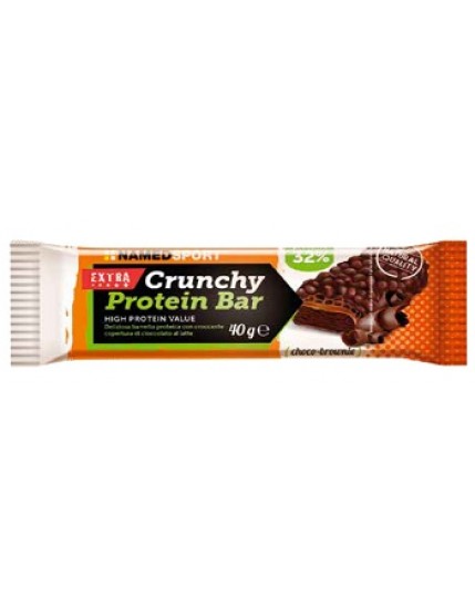 Crunchy Proteinbar Choco Brownie Bar 1 barretta