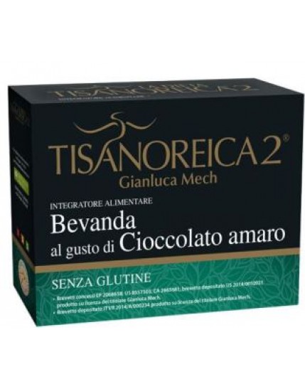 Tisanoreica Bevanda Cioccolato Amaro 34gx4 confezioni