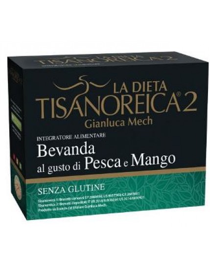 Tisanoreica 2 Bevanda Pesca Mango 29g 4 confezioni
