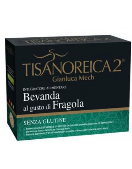 Tisanoreica 2 - Bevanda Gusto Fragola 27,5g (4 confezioni)