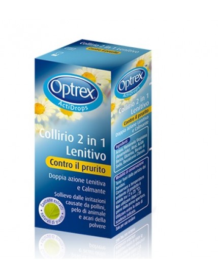 Optrex Actidrops Collirio Prurito 2 in 1 Lenitivo