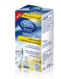 Optrex Actimist Spray 2in1 Prurito e Lacrimazione Eccessiva 10ml