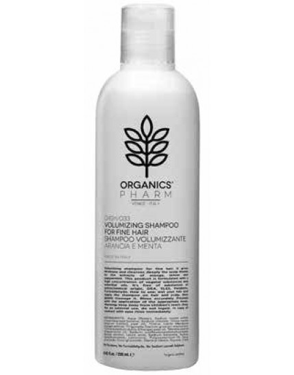 Organics Pharm - Shampoo volumizzante al limone e menta