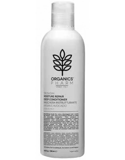 Organics Pharm Maschera nutritiva all' argan e ovocado per capelli molto danneggiati