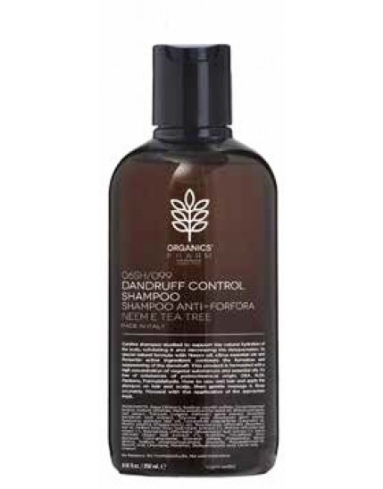 Organics Pharm - Dandruff Control Shampo - Shampoo antiforfora ad azione curativa a base d olio di Neem 