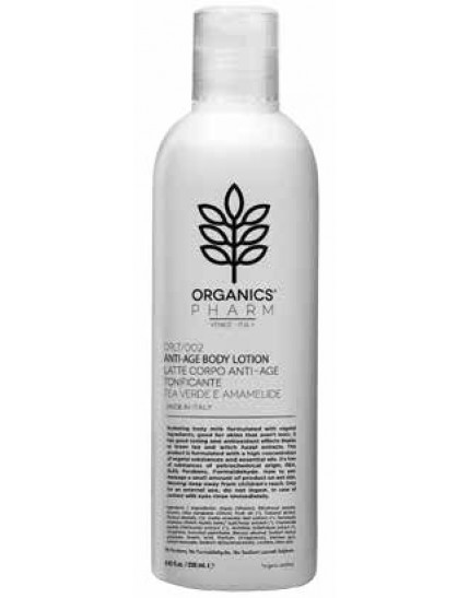 Organics Pharm - Antiage Body Lotion - Latte corpo idratante con base vegetale