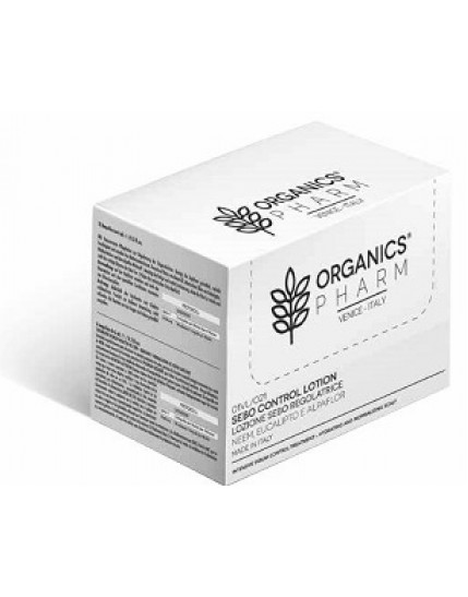 Organics Pharm - Lozione concentrata curativa antiforfora 12 Fiale 6ml