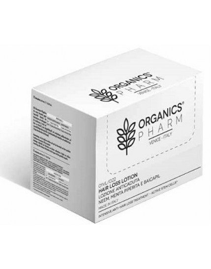 Organics Pharm Lozione anticaduta a base di olio di Neem 6 fiale 6 ml