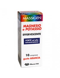 Massigen Magnesio e Potassio Plus 10 Compresse Effervescenti