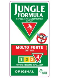 Jungle Formula Molto Forte Spray Repellente Anti Zanzare 75ml