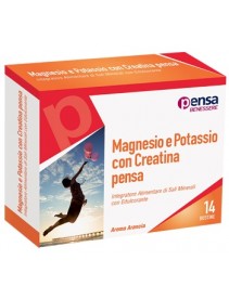 Pensa Magnesio E Potassio Con Creatina 14 bustine