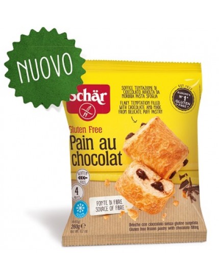 Schar Pain Au Chocolat 4x65g