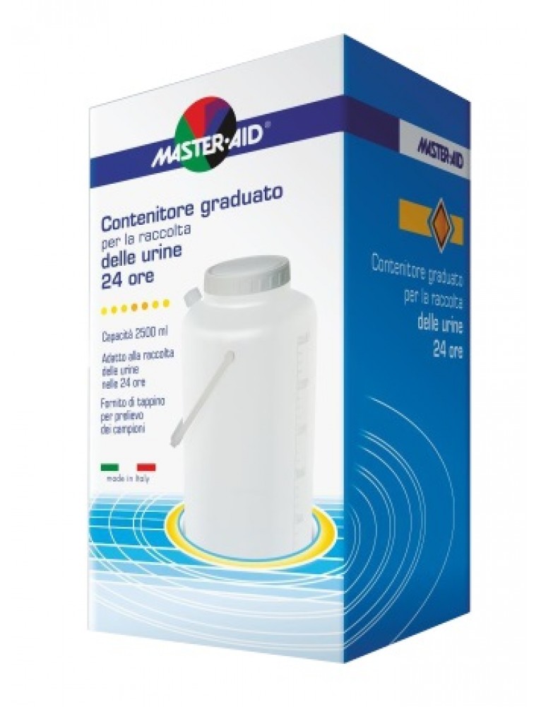 Contenitore a tanica per urine 24 ore - 2500 ml