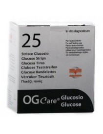 Ogcare Glicemia 25 strisce Glicemia