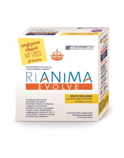 Denpas Rianima Evolve Dualpack 28 bustine - Microstress Plus 1420 mg