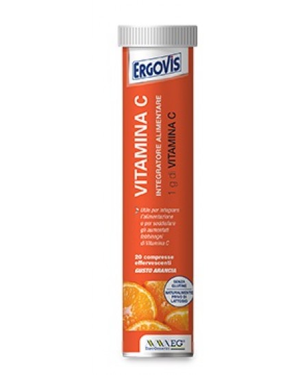 Ergovis Vitamina C 1000mg 20 Compresse Effervescenti