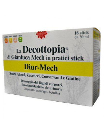 Gianluca Mech Decopocket Diur Mech 16x30ml - integratore per la diuresi
