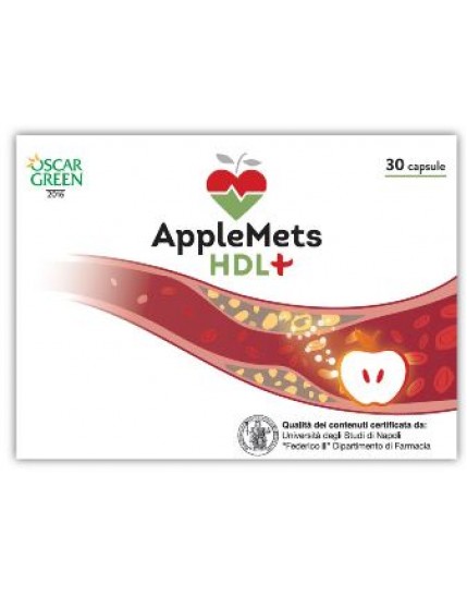 Applemets Hdl+ 30 capsule - Integratore a base di mela annurca