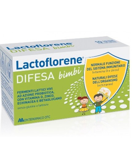 Lactoflorene Difesa Bimbi 10 Flaconcini