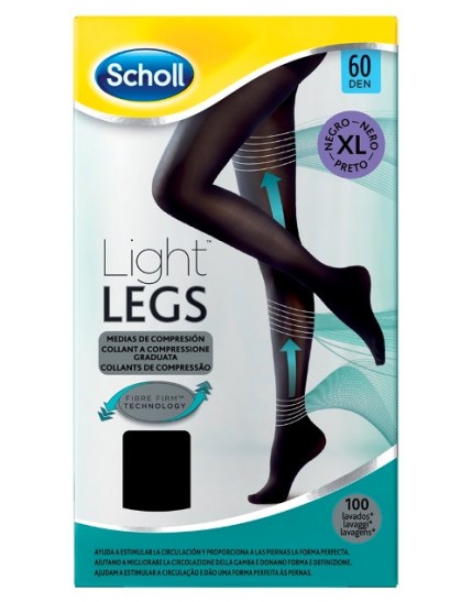 Scholl Lightlegs60 Den Xl Nero