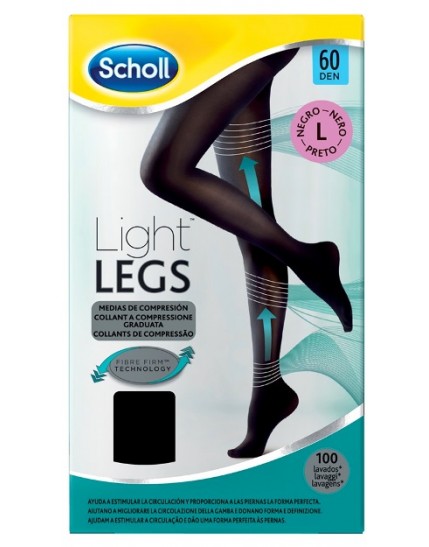 Scholl Lightlegs20 Den L Nero