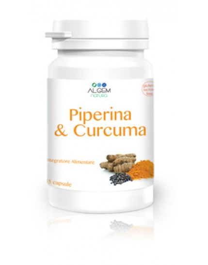 Algem Natura Piperina&curcuma 45 Capsule