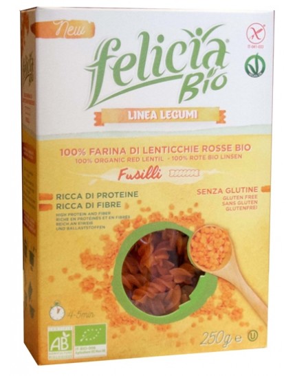 Felicia Bio Fusilli Lenticchie