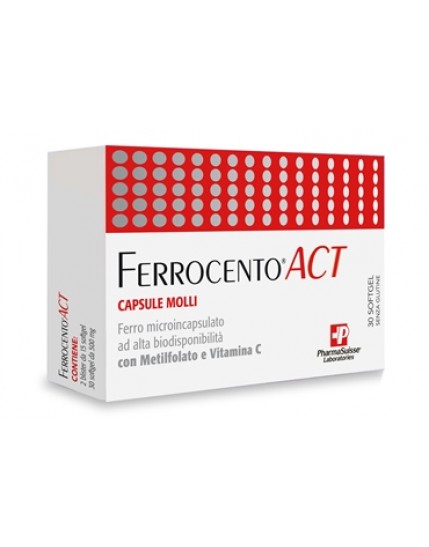 Ferrocento Act 30 Capsule Molli