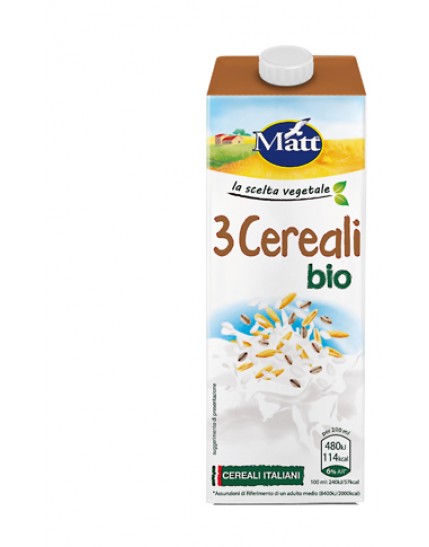 Matt 3 Cereali Bio Bevanda Veg