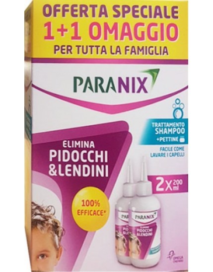 Paranix Shampoo Trattamento1+1
