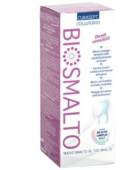 Curasept Biosmalto Collutorio Denti Sensibili 200ml